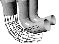 rendered view of a pipe